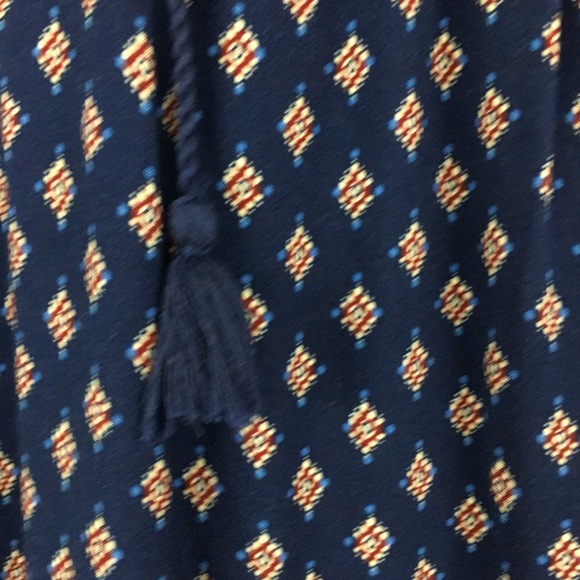 Time and Tru Boho Peasant Paisley Print Dress S - Picture 5 of 16